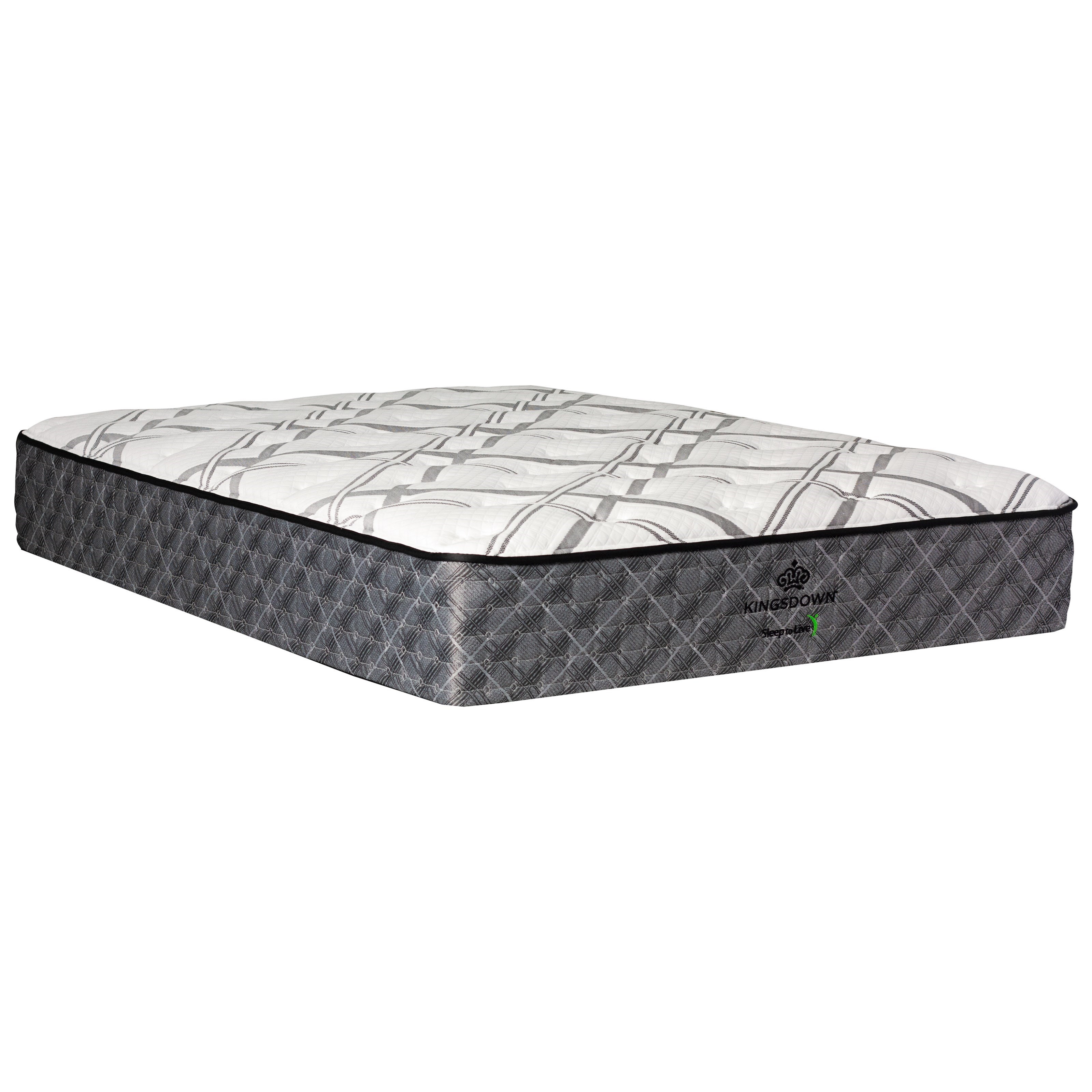 Kingsdown 4000 Series Gold Green Queen Plush Coil on Coil Mattress